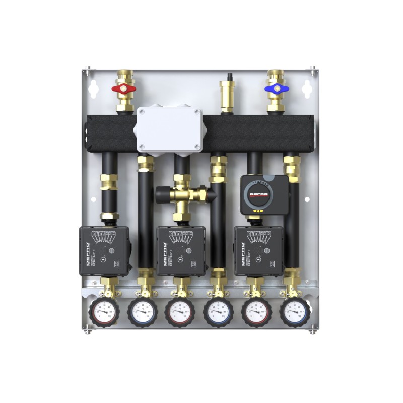 Zestaw hydrauliczny DEFRO (PAKIET 8) - Ecoflow Energy Plus (brak sterownika) Zestaw hydrauliczny DEFRO (PAKIET 8) - Ecoflow Energy Plus (brak sterownika)